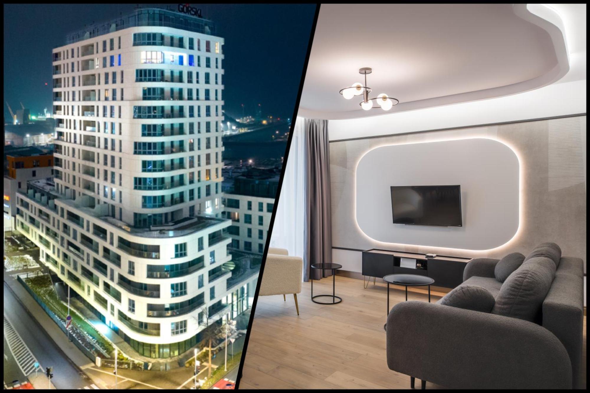 Aperto Apartament Gdynia Centrum 10 Pietro Экстерьер фото