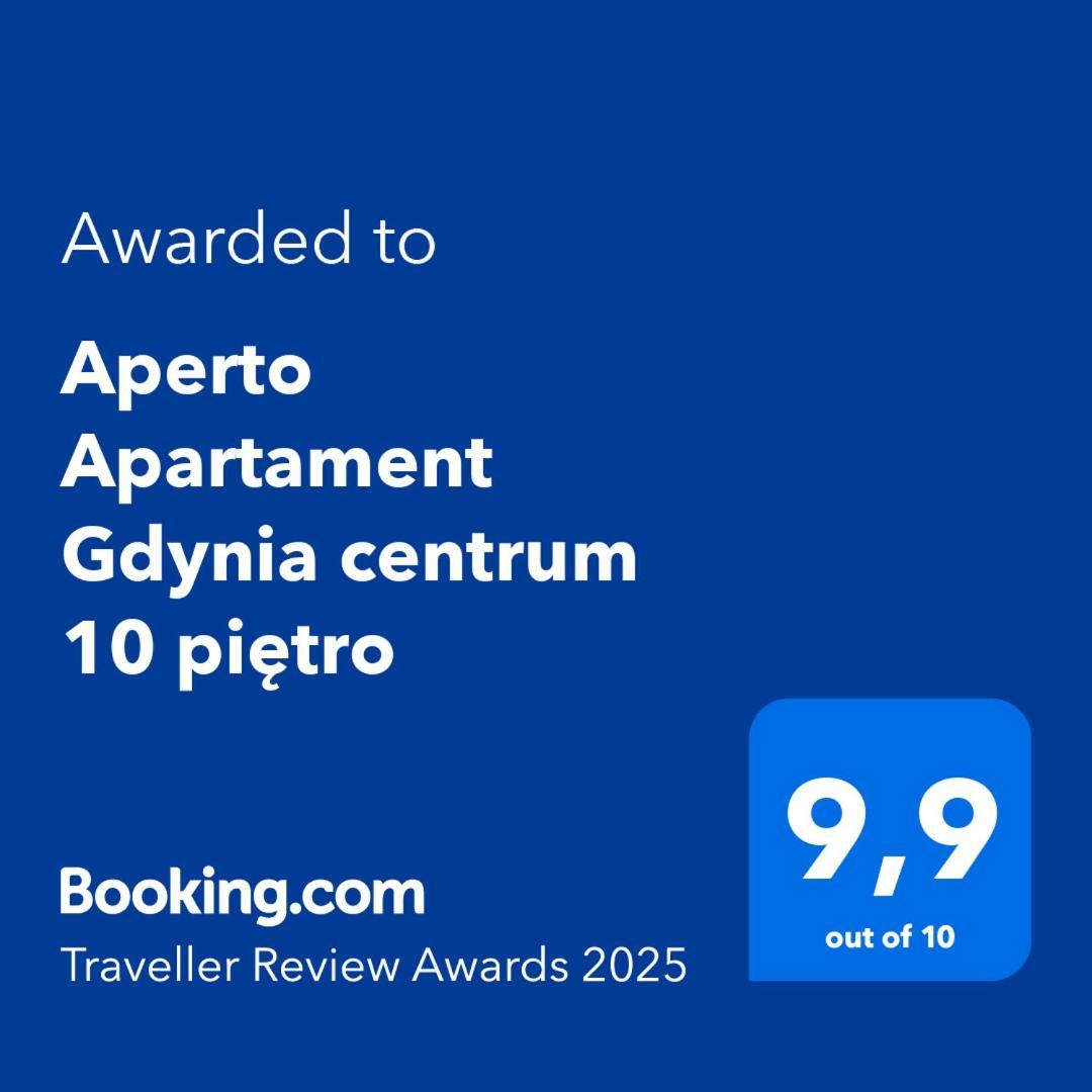 Aperto Apartament Gdynia Centrum 10 Pietro Экстерьер фото